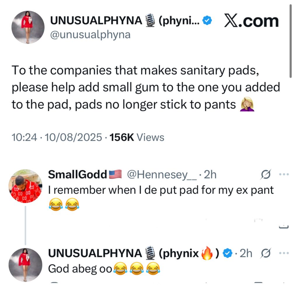 phyna, pads, nigerian,