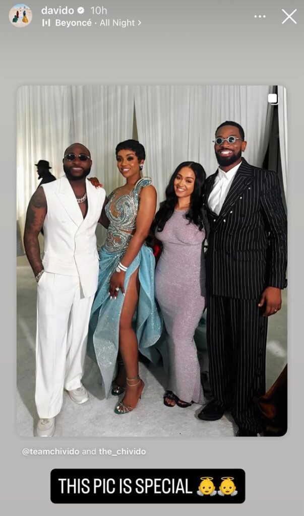 davido, d'banj, chioma