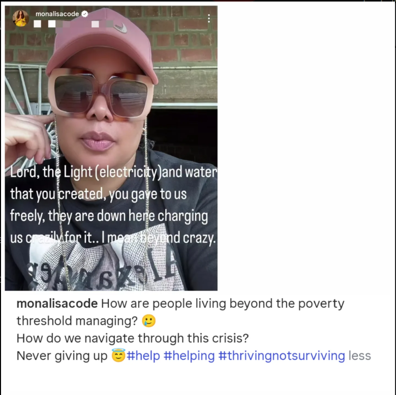 monalisa chinda, bills, nigeria, water, electricity